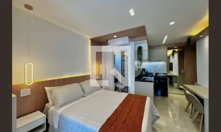 Kitnet / stúdio à venda na rua eleutério, brooklin, são paulo por r$ 489.000