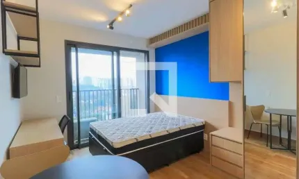 Kitnet / stúdio para venda - brooklin, 1 quarto,  25 m² - são paulo