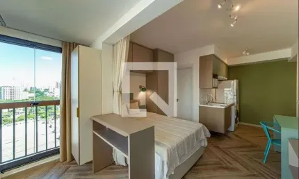 Kitnet / Stúdio para Venda - Brooklin, 1 Quarto,  24 m² - São Paulo