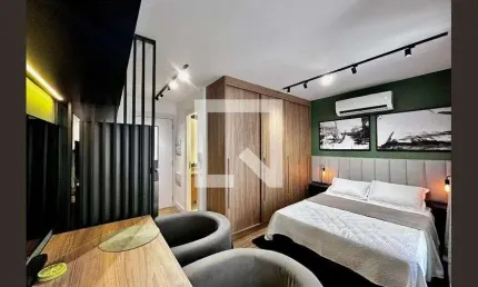 Kitnet / Stúdio para Venda - Campo Belo, 1 Quarto,  25 m² - São Paulo
