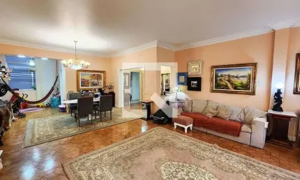 Apartamento para venda - flamengo, 3 quartos,  180 m² - rio de janeiro