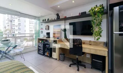 Kitnet / stúdio para venda - campo belo, 1 quarto,  27 m² - são paulo