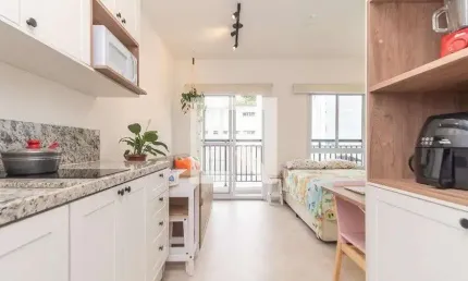 Kitnet / Stúdio para Venda - Bela Vista, 1 Quarto,  25 m² - São Paulo