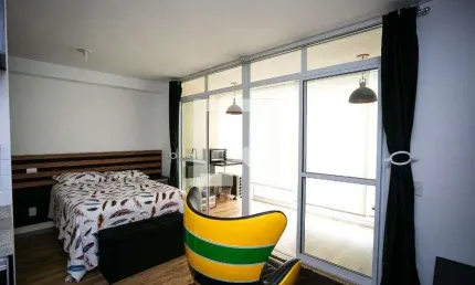 Kitnet / stúdio para venda - real parque, 1 quarto,  36 m² - são paulo