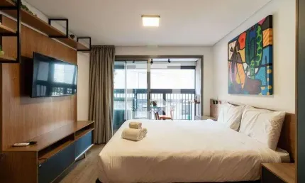 Apartamento para Venda - Perdizes, 1 Quarto,  32 m² - São Paulo