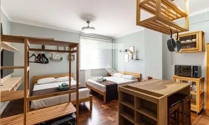 Kitnet / stúdio para venda - centro, 1 quarto,  36 m² - são paulo
