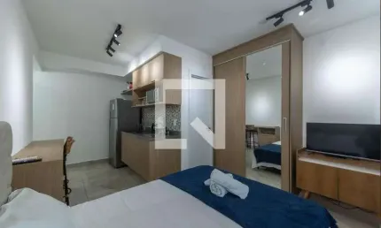 Kitnet / Stúdio para Venda - Brooklin, 1 Quarto,  27 m² - São Paulo