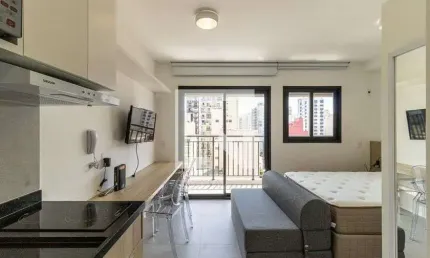 Kitnet / stúdio para venda - santa cecília, 1 quarto,  27 m² - são paulo