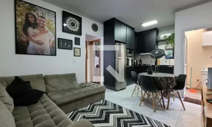 Apartamento para Venda - Jardim Alvorada, 2 Quartos,  48 m² - Santo André