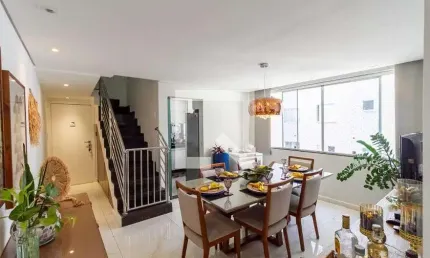 Cobertura para venda - castelo, 2 quartos,  138 m² - belo horizonte