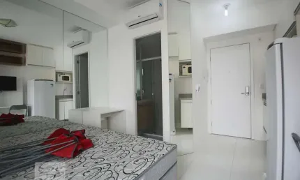 Kitnet / stúdio para venda - centro, 1 quarto,  22 m² - são paulo