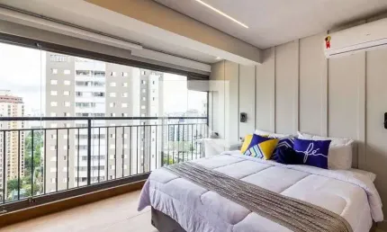 Kitnet / Stúdio para Venda - Moema, 1 Quarto,  25 m² - São Paulo