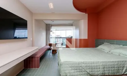 Kitnet / Stúdio para Venda - Brooklin, 1 Quarto,  31 m² - São Paulo
