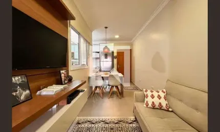 Apartamento para Venda - Vila Assunção, 2 Quartos,  49 m² - Santo André