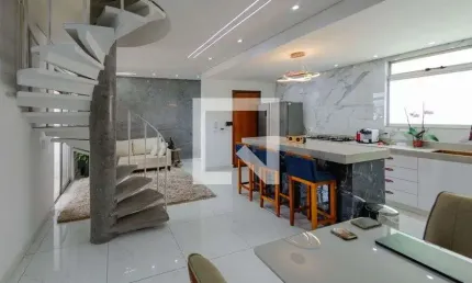 Cobertura para Venda - Coração Eucarístico, 3 Quartos,  167 m² - Belo Horizonte