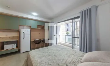 Kitnet / Stúdio para Venda - Brooklin, 1 Quarto,  30 m² - São Paulo