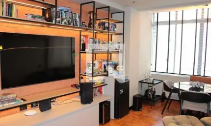 Apartamento para Venda - Higienópolis, 1 Quarto,  83 m² - São Paulo
