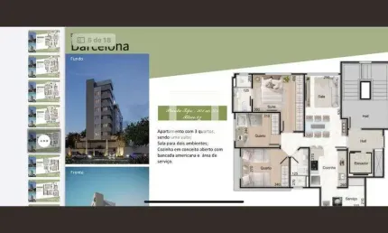 Apartamento para Venda - Aeroporto, 3 Quartos,  74 m² - Belo Horizonte