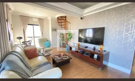 Cobertura para venda - jardim anália franco, 4 quartos,  186 m² - são paulo