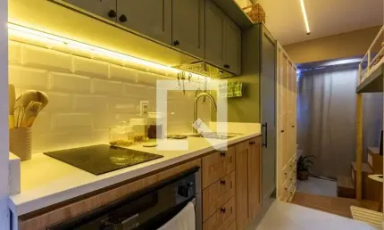 Kitnet / Stúdio para Venda - Chácara Santo Antonio, 1 Quarto,  24 m² - São Paulo