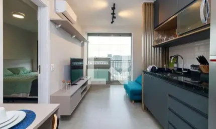 Apartamento para venda - campo belo, 1 quarto,  32 m² - são paulo
