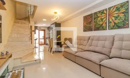 Casa para Venda - Guarujá, 2 Quartos,  110 m² - Porto Alegre