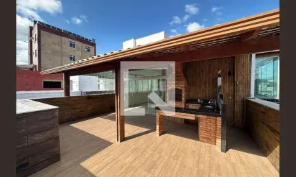 Cobertura para Venda - Caiçara-Adelaide, 4 Quartos,  180 m² - Belo Horizonte