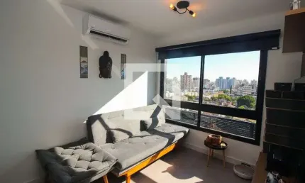 Apartamento para venda - azenha, 1 quarto,  45 m² - porto alegre