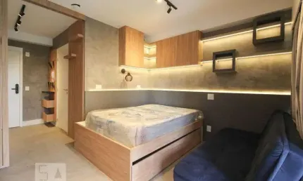 Kitnet / stúdio para venda - moema, 1 quarto,  32 m² - são paulo