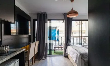 Apartamento para Venda - Perdizes, 1 Quarto,  26 m² - São Paulo