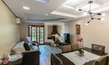 Casa para venda - campo novo, 3 quartos,  239 m² - porto alegre