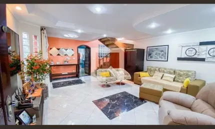 Casa para Venda - Vila Metalúrgica, 4 Quartos,  280 m² - Santo André