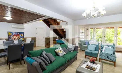 Casa para venda - campo novo, 4 quartos,  306 m² - porto alegre