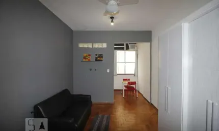 Kitnet / Stúdio para Venda - Laranjeiras, 1 Quarto,  32 m² - Rio de Janeiro