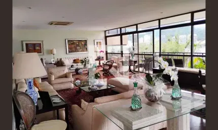 Apartamento para venda - lagoa, 4 quartos,  285 m² - rio de janeiro