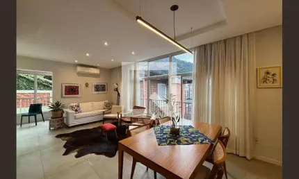 Apartamento para Venda - Humaitá, 3 Quartos,  180 m² - Rio de Janeiro