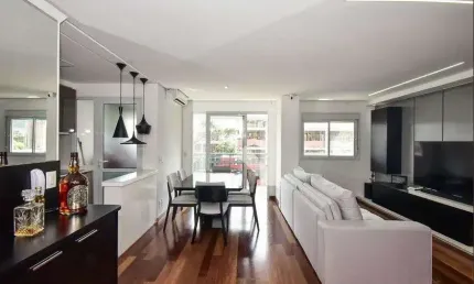 Apartamento para Venda - Morumbi, 1 Quarto,  125 m² - São Paulo