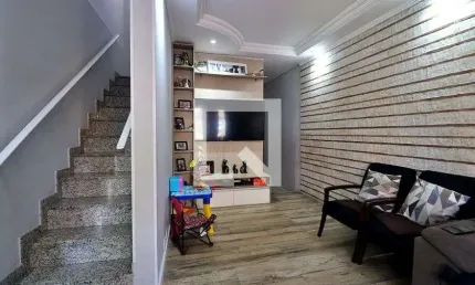 Casa para Venda - Utinga, 4 Quartos,  155 m² - Santo André