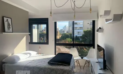 Kitnet / Stúdio para Venda - Moinhos de Vento, 1 Quarto,  28 m² - Porto Alegre