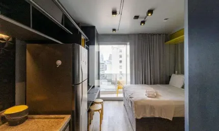 Kitnet / Stúdio para Venda - Centro, 1 Quarto,  23 m² - São Paulo