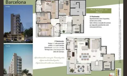 Cobertura para Venda - Aeroporto, 3 Quartos,  148 m² - Belo Horizonte