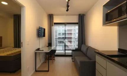 Kitnet / Stúdio para Venda - Vila Madalena, 1 Quarto,  30 m² - São Paulo