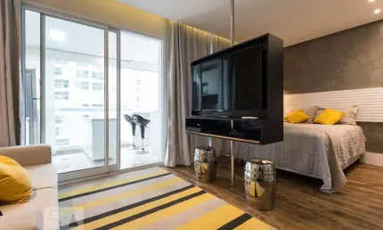 Kitnet / stúdio para venda - vila olímpia, 1 quarto,  45 m² - são paulo