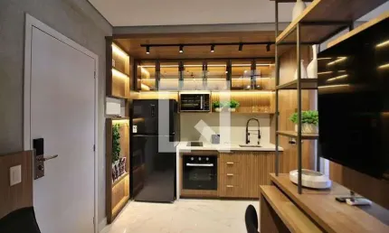 Kitnet / Stúdio para Venda - Vila Lusitânia, 1 Quarto,  25 m² - São Bernardo do Campo