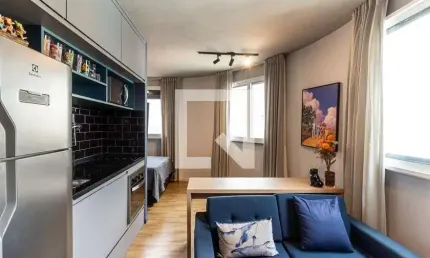 Kitnet / Stúdio para Venda - Santa Cecília, 1 Quarto,  25 m² - São Paulo