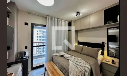 Kitnet / stúdio à venda na rua eleutério, brooklin, são paulo por r$ 450.000