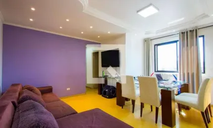 Apartamento para venda - vila assunção, 3 quartos,  80 m² - santo andré