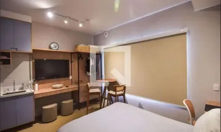 Kitnet / stúdio para venda - brooklin, 1 quarto,  25 m² - são paulo