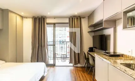 Kitnet / Stúdio para Venda - Santa Cecília, 1 Quarto,  25 m² - São Paulo