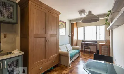 Kitnet / Stúdio para Venda - Santa Cecília, 1 Quarto,  22 m² - São Paulo